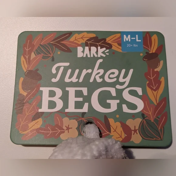 Turkey Begs Bark Tennis Balls - 3 Ball Set - Picture 2 of 5